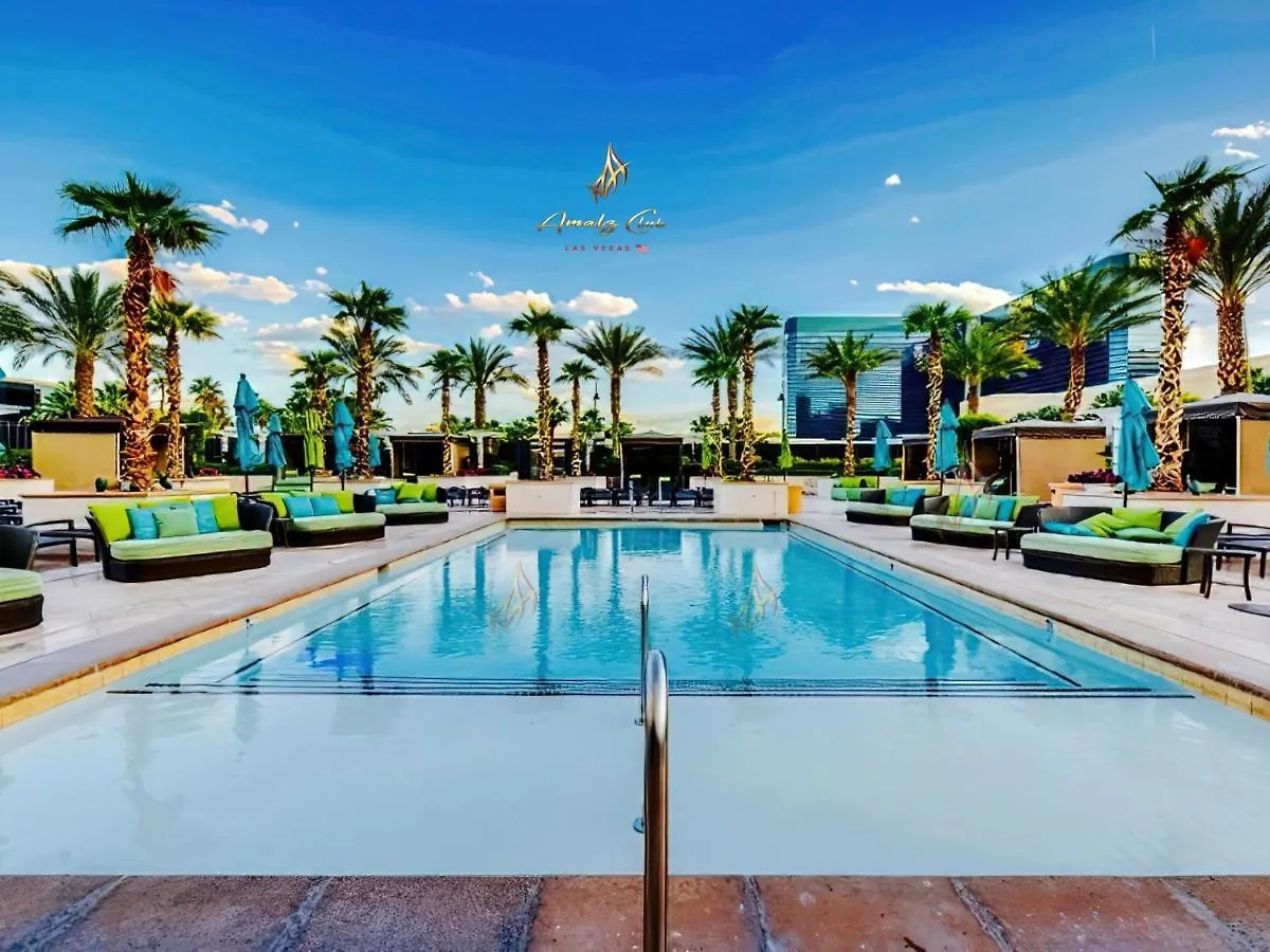 Ξενοδοχείο με διαμερίσματα Amalz 2 Bedroom 3 Bathroom Balcony Suites At Mgm Signature ! Λας Βέγκας