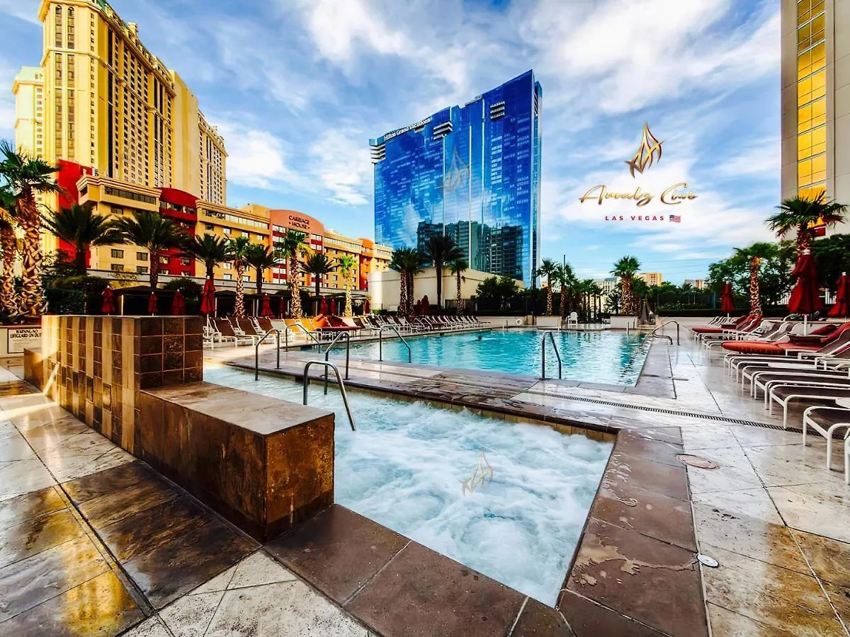 Amalz 2 Bedroom 3 Bathroom Balcony Suites At Mgm Signature ! Лас-Вегас